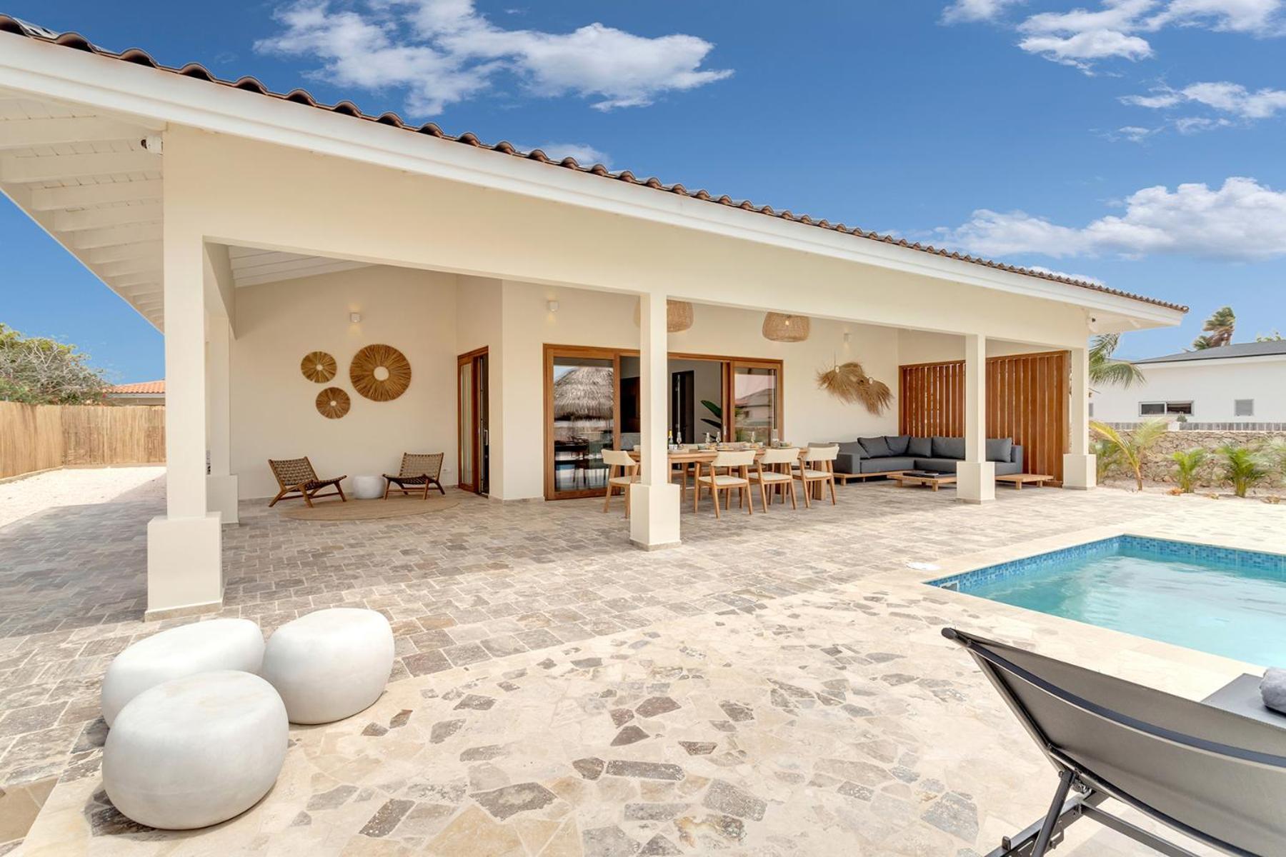 Casa Madera With Large Garden And Private Pool Vila Kralendijk  Exterior foto