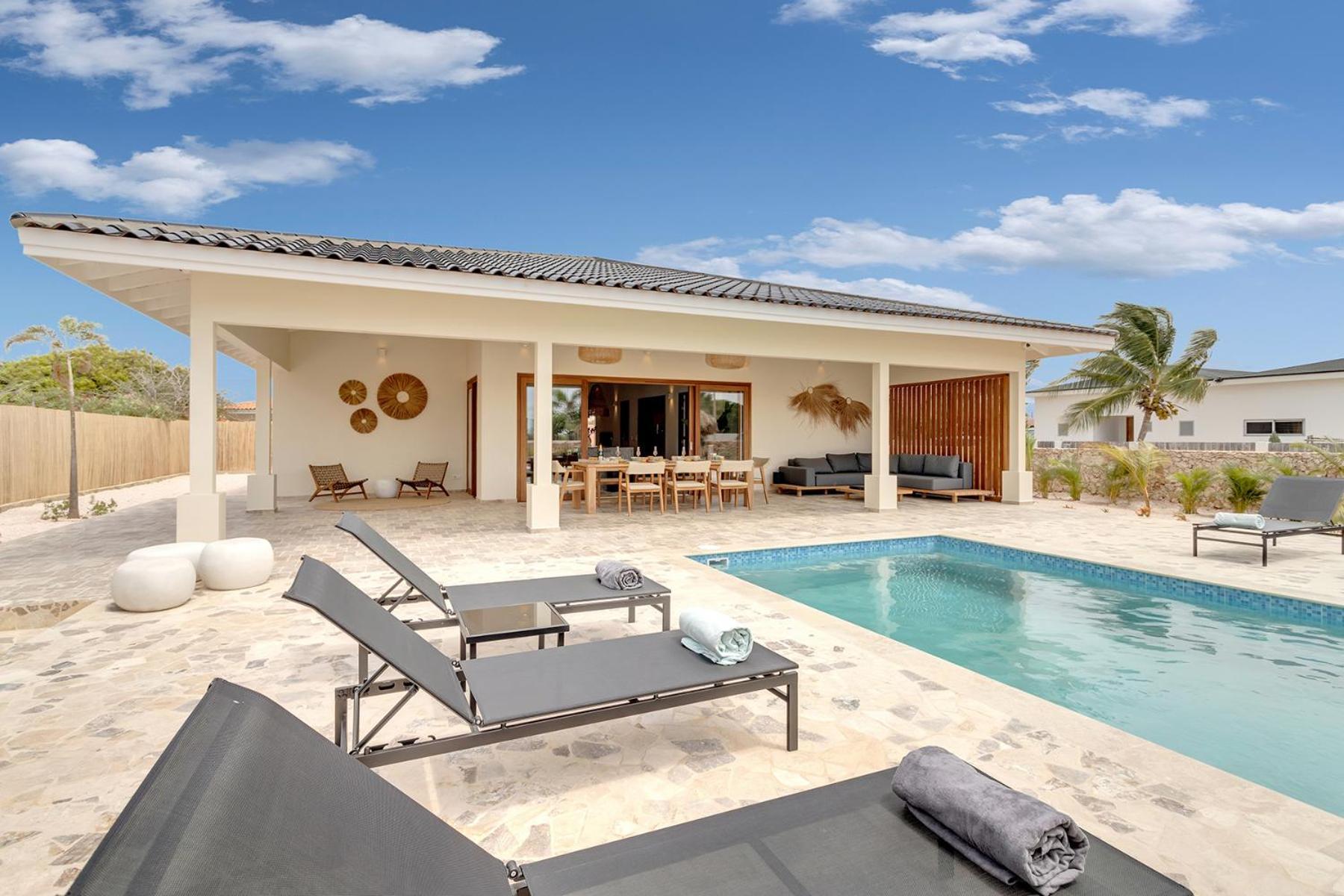 Casa Madera With Large Garden And Private Pool Vila Kralendijk  Exterior foto