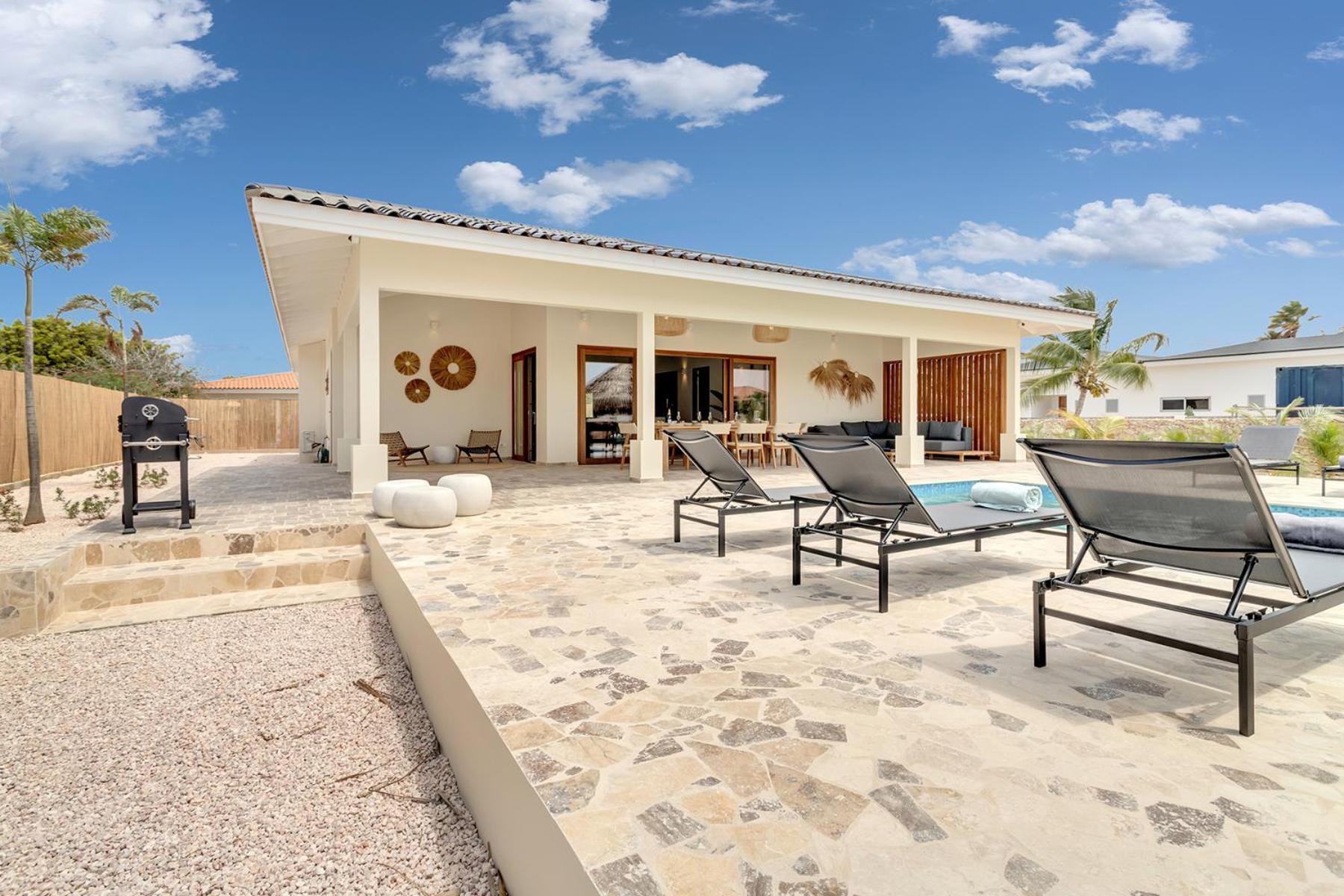 Casa Madera With Large Garden And Private Pool Vila Kralendijk  Exterior foto