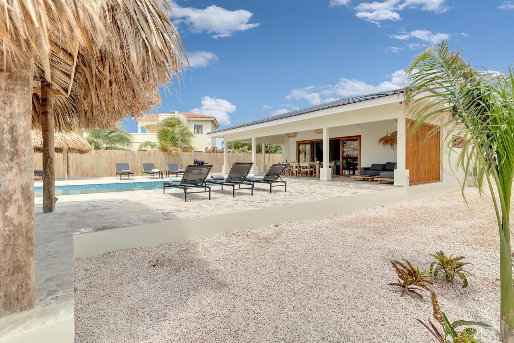 Casa Madera With Large Garden And Private Pool Vila Kralendijk  Exterior foto