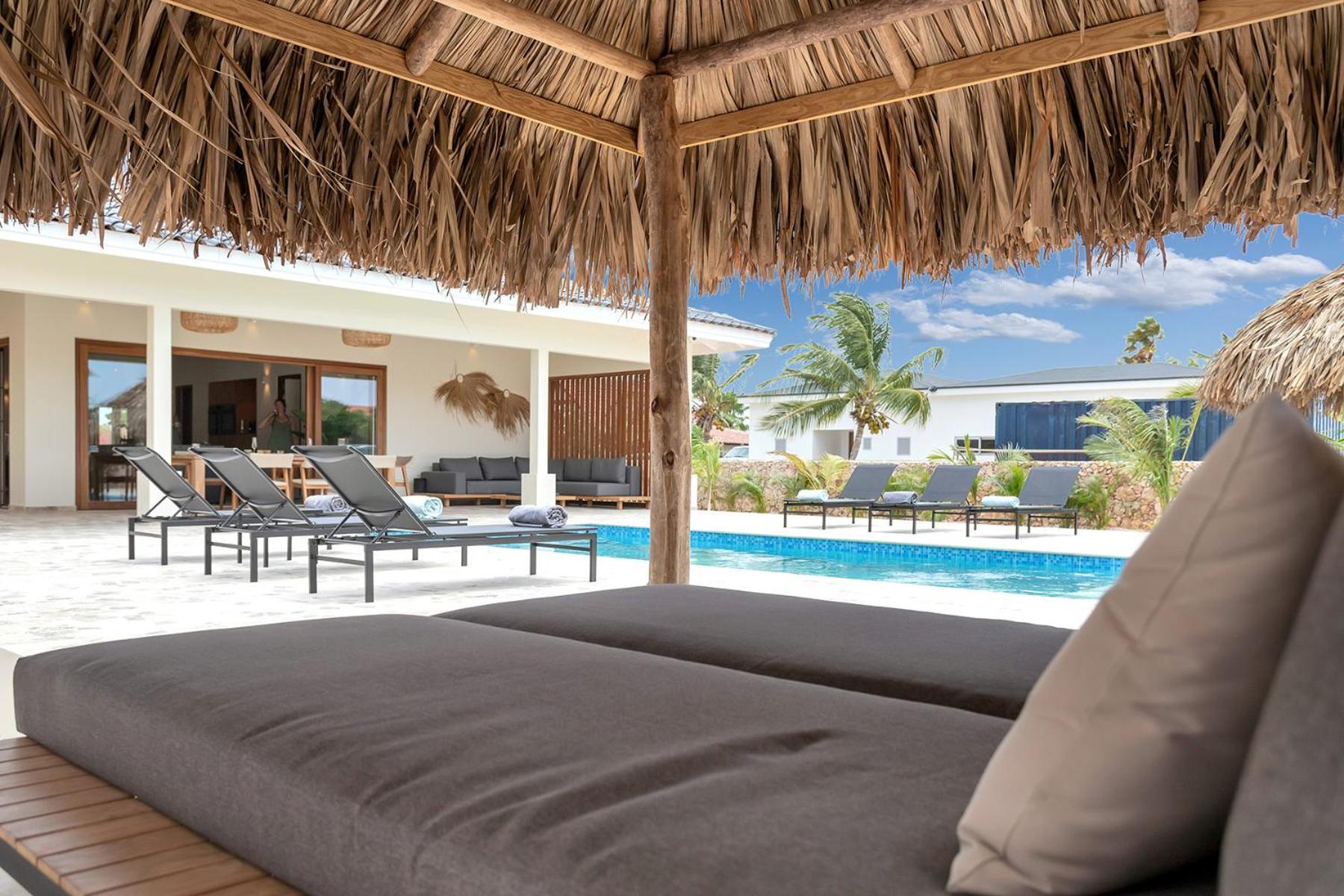 Casa Madera With Large Garden And Private Pool Vila Kralendijk  Exterior foto