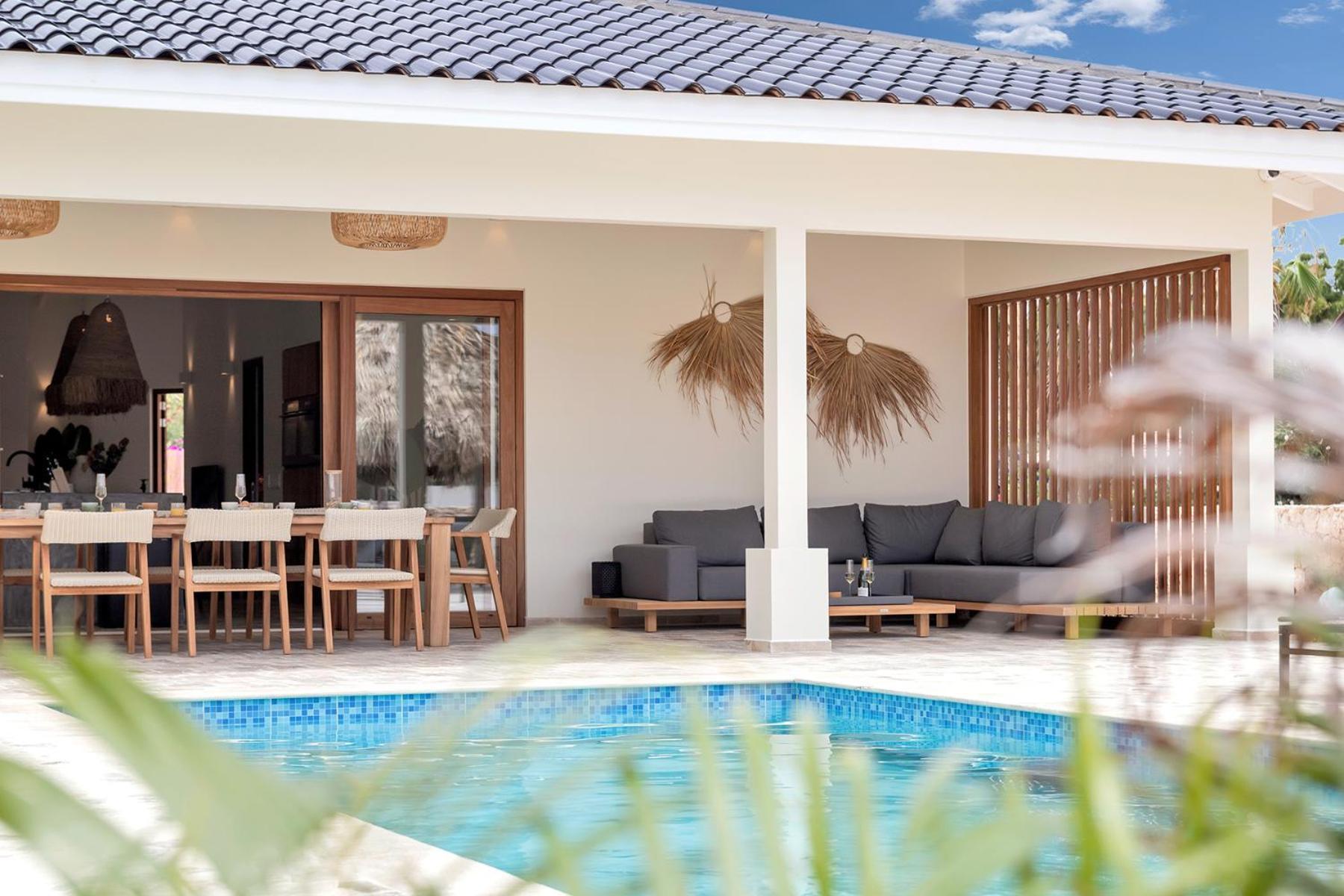 Casa Madera With Large Garden And Private Pool Vila Kralendijk  Exterior foto