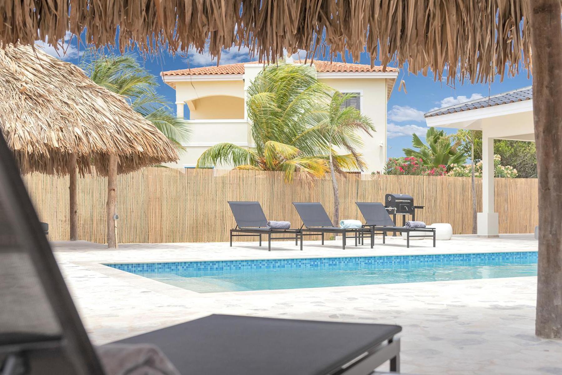Casa Madera With Large Garden And Private Pool Vila Kralendijk  Exterior foto