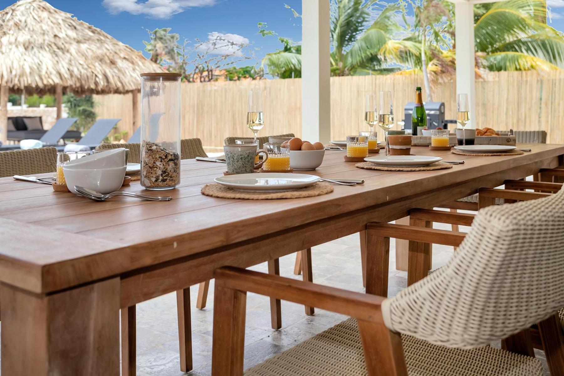 Casa Madera With Large Garden And Private Pool Vila Kralendijk  Exterior foto