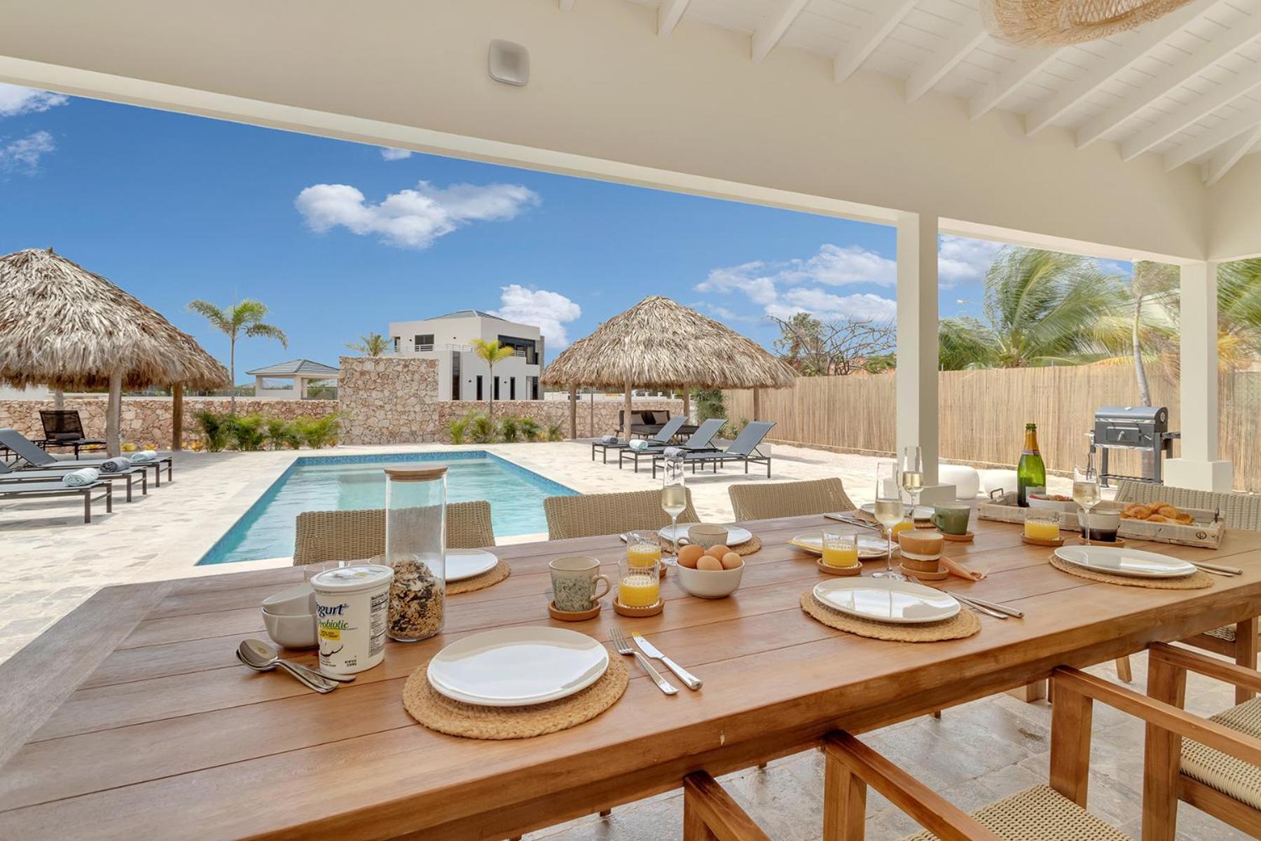 Casa Madera With Large Garden And Private Pool Vila Kralendijk  Exterior foto